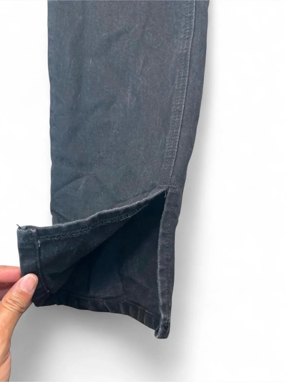 Zara Black High-Rise Jeans